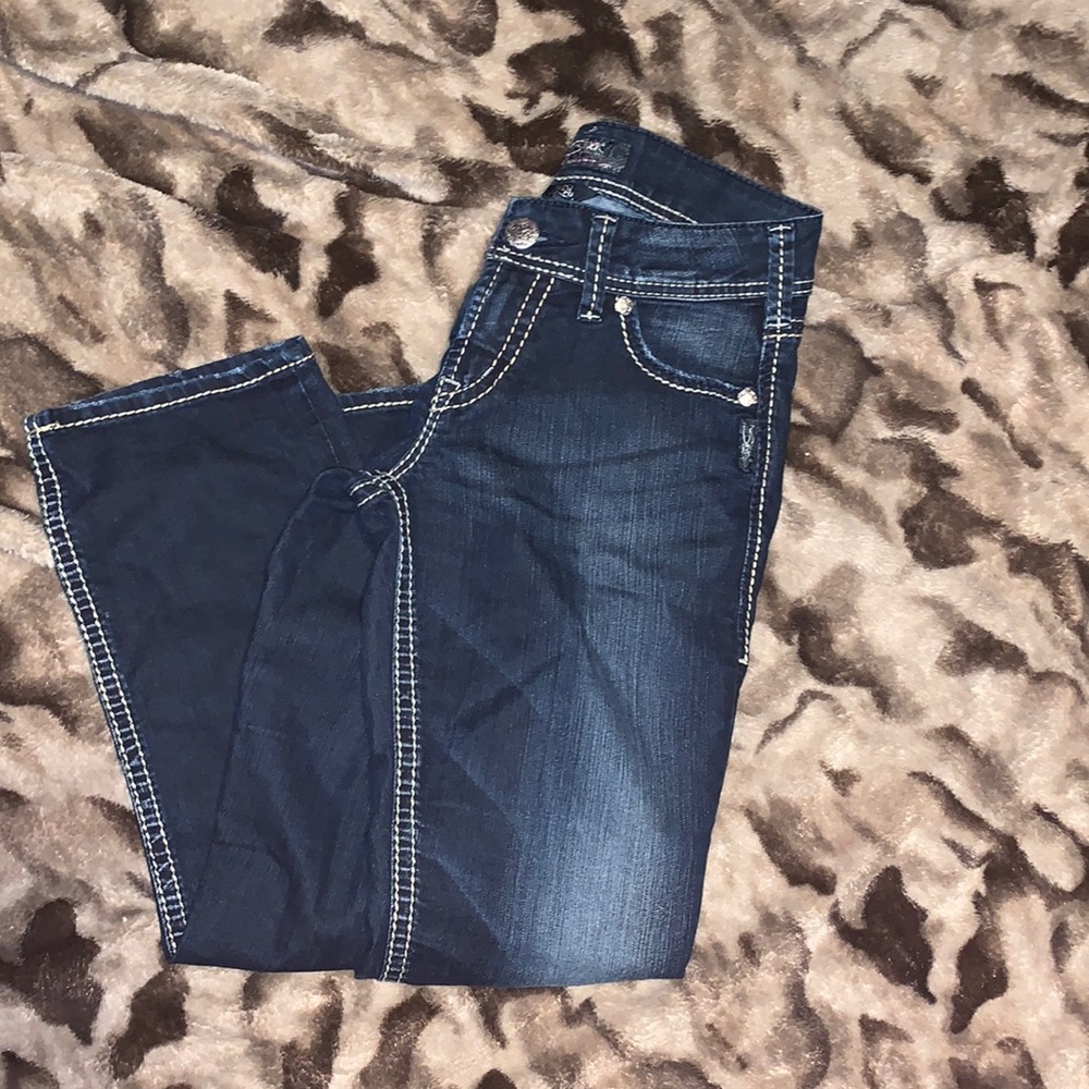 Silver jeans